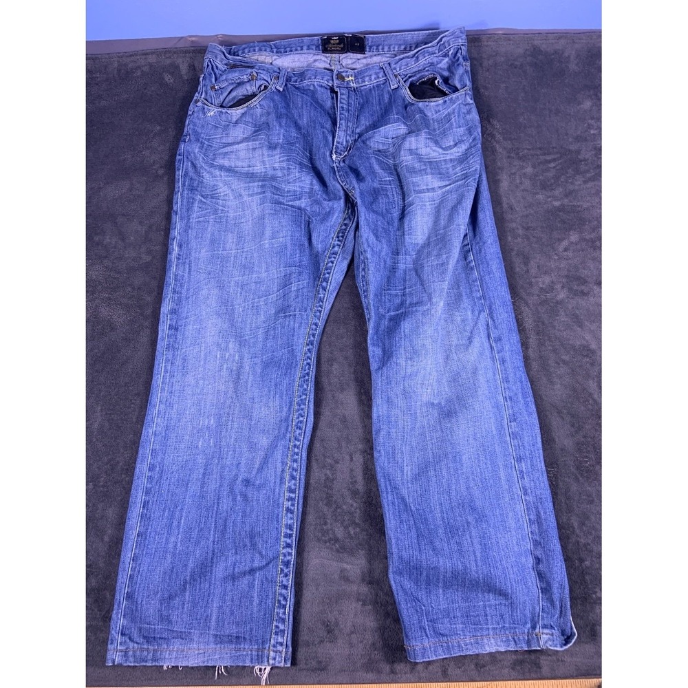 Akademiks‎ Finest Quality Threads Men's Jeans Size 42 Blue